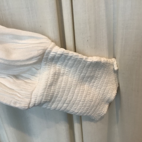 Free People Intimately Womens White Thong Bodysuit Embroidered Size XS - Picture 5 of 9